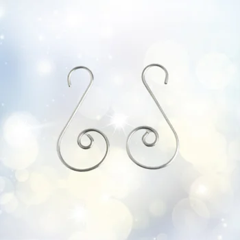 100 Pcs Christmas Wreath Hooks Silver Multifunctional S Shaped Steel Hangers for Decoration Christmas Tree
100 Pcs Christmas Wreath Hooks Silver Multifunctional S Shaped Steel Hangers for Decoration Christmas Tree