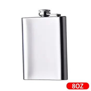 New Silver Stainless Steel Hip Liquor Whiskey Alcohol Flask 8 oz Wine Bottle Portable Mini Hip Flasks 
New Silver Stainless Steel Hip Liquor Whiskey Alcohol Flask 8 oz Wine Bottle Portable Mini Hip Flasks