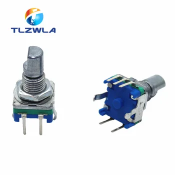 1Pcs Half axis rotary encoder, handle length 15mm code switch/ EC11 / digital potentiometer with switch 5Pin
1Pcs Half axis rotary encoder, handle length 15mm code switch/ EC11 / digital potentiometer with switch 5Pin