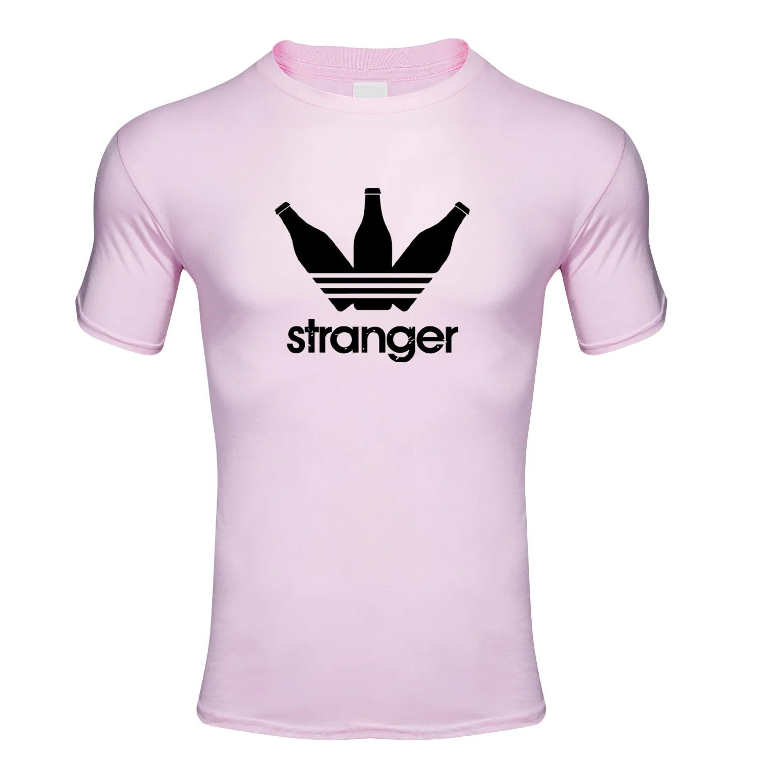 2020 New Summer Men's Fashion T-Shirt Printed TheBottle T-Shirt O-Neck Short-Sleeved and Style T-Shirt 95% Cotton Sport