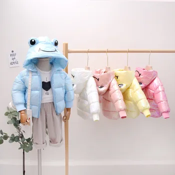 Winter Boy and Gril Colorful Cool Cute Hooded Children's Down Jacket Cotton-Padded Clothes Outerwear Coats Children's Clothing 
Winter Boy and Gril Colorful Cool Cute Hooded Children's Down Jacket Cotton-Padded Clothes Outerwear Coats Children's Clothing