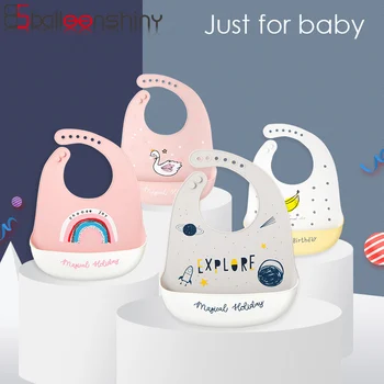 Balleenshiny Cartoon Baby Bibs Waterproof Soft Silicone Baby Feeding Bibs Saliva Towel Rainbow Animal Adjustable Cloths Bandana
Balleenshiny Cartoon Baby Bibs Waterproof Soft Silicone Baby Feeding Bibs Saliva Towel Rainbow Animal Adjustable Cloths Bandana