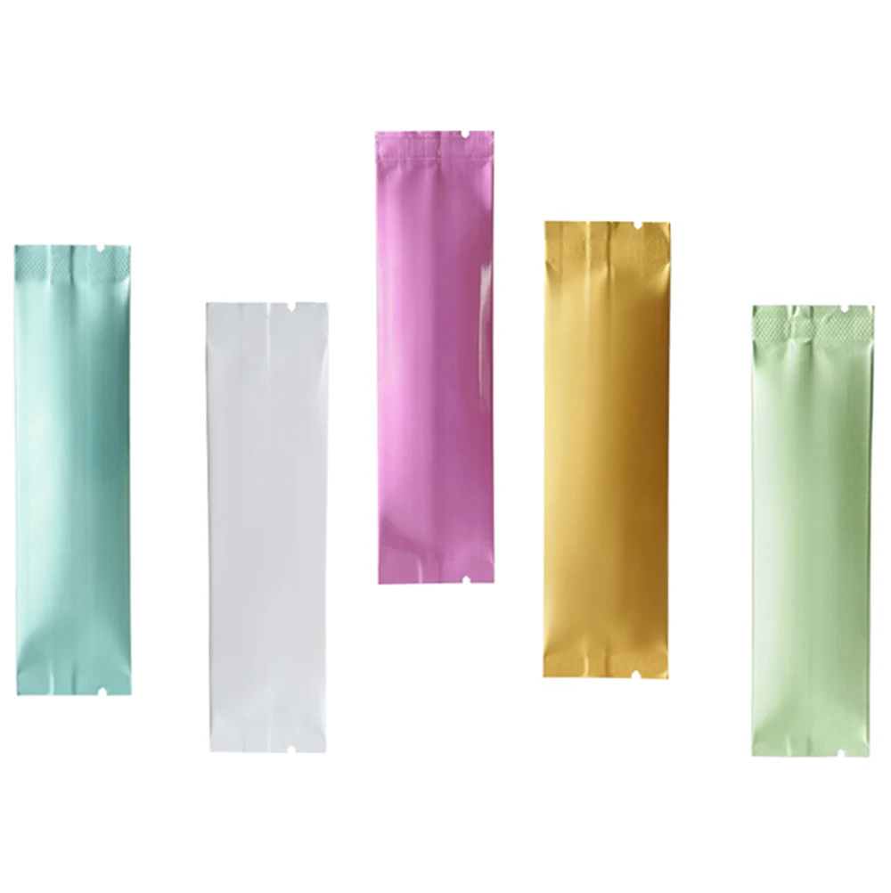 3x12cm Various Color Heat Seal Aluminum Foil Mylar Flat Storage Bags Open Top Pouches Powder Coffee Food Packaging Bags 100PCS
3x12cm Various Color Heat Seal Aluminum Foil Mylar Flat Storage Bags Open Top Pouches Powder Coffee Food Packaging Bags 100PCS
