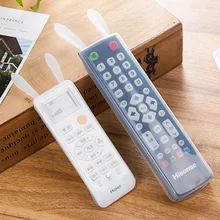 Transparent Silicone Remote Control Protective Cover Rabbit Air Conditioning TV Remote Control Set Dust Cover
Transparent Silicone Remote Control Protective Cover Rabbit Air Conditioning TV Remote Control Set Dust Cover