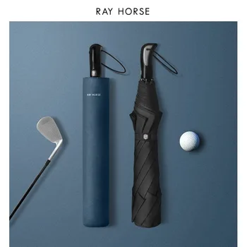 Men's Business Increases Two-fold Golf Umbrella Simple Plain Solid Anti-Strong Wind Reinforced Umbrella
Men's Business Increases Two-fold Golf Umbrella Simple Plain Solid Anti-Strong Wind Reinforced Umbrella