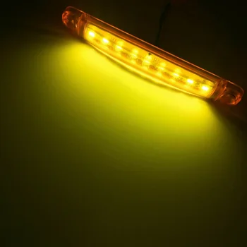 9 LED Side Marker Light Super bright ABS 100x15x13mm Replacement Accessories Car Auto Truck 4-Inch
9 LED Side Marker Light Super bright ABS 100x15x13mm Replacement Accessories Car Auto Truck 4-Inch
