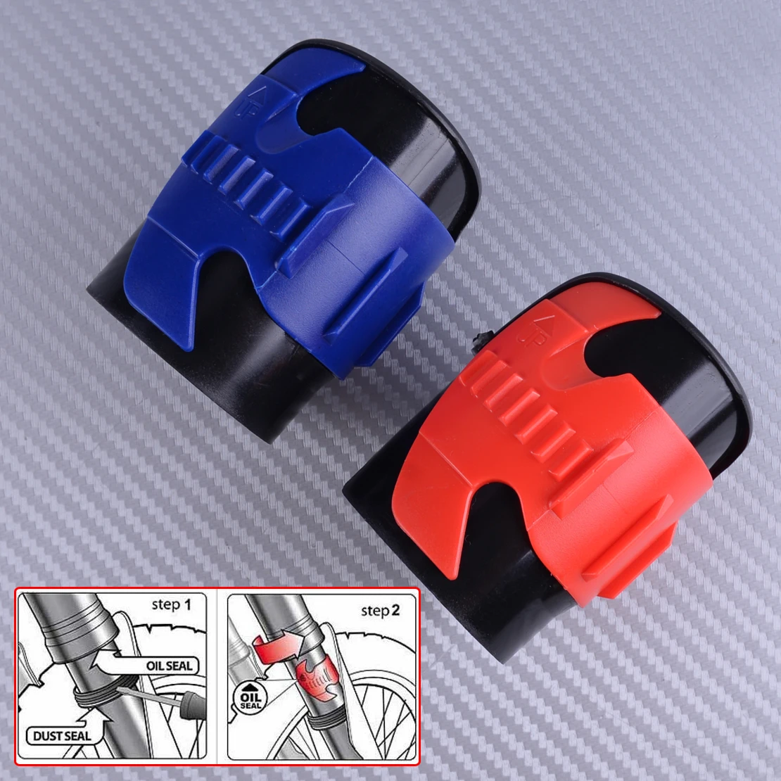 DWCX Motorcycle Front Fork Seal Oil Clean Saver Scraper Tool Shock Repair Absorber 45-55mm Plastic Fit For MX Pit Dirt Bike
DWCX Motorcycle Front Fork Seal Oil Clean Saver Scraper Tool Shock Repair Absorber 45-55mm Plastic Fit For MX Pit Dirt Bike