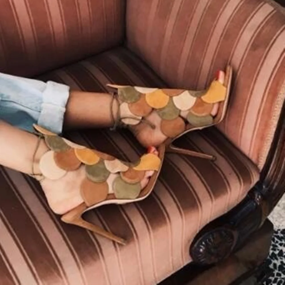 Peep Toe Lace Up Ankle Sandals Mixed Color Newest Fashion Women Shoes Hot Sale Sexy High Quality Thin Heel Shoes Sexy Luxury
Peep Toe Lace Up Ankle Sandals Mixed Color Newest Fashion Women Shoes Hot Sale Sexy High Quality Thin Heel Shoes Sexy Luxury