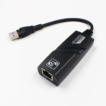 USB 3.0 To Gigabit RJ45 Ethernet LAN Adapter 10/100/100 Mbps For PC Laptop Mac Support Uto MDIX
USB 3.0 To Gigabit RJ45 Ethernet LAN Adapter 10/100/100 Mbps For PC Laptop Mac Support Uto MDIX