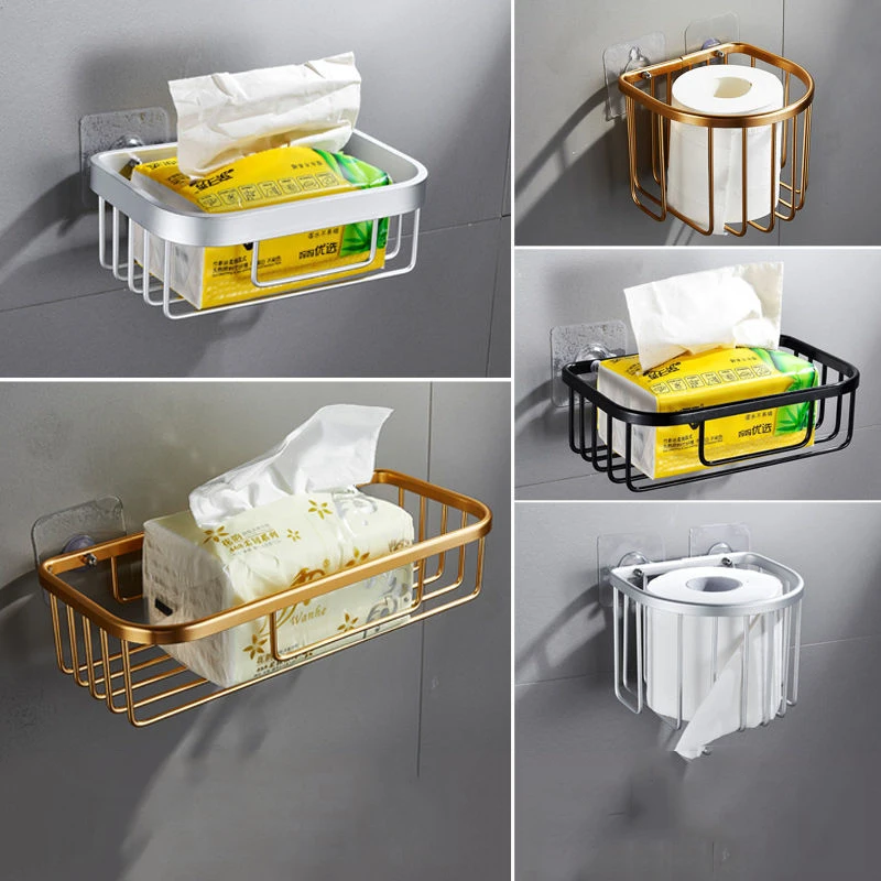 Modern Space Aluminum Punch-free Paper Wall Storage Basket Kitchen Paper Shelf Toilet Tissue Box Household Toilet Paper Holder
Modern Space Aluminum Punch-free Paper Wall Storage Basket Kitchen Paper Shelf Toilet Tissue Box Household Toilet Paper Holder