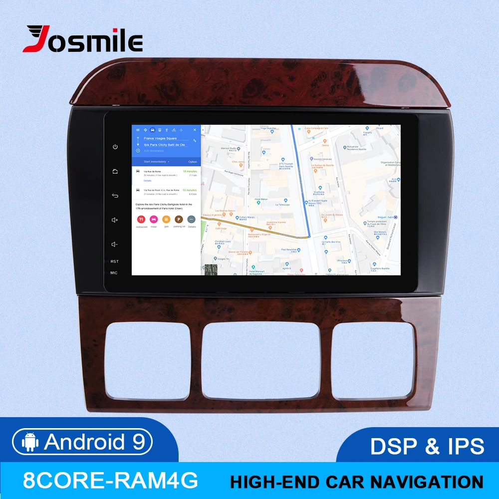 Автомобильный мультимедийный плеер IPS DSP 2 Din Andorid 9 0 Авторадио для