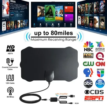 Hot HD Digital TV Antenna 4K 1080P Freeview Channels Amplifier Signal Booster Antenna
Hot HD Digital TV Antenna 4K 1080P Freeview Channels Amplifier Signal Booster Antenna