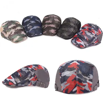 Camouflage Beret Cap For Men Visors Sun Hat Outdoor Flat Caps Adjustable Berets Fashion Summer Casquette Boina Caps
Camouflage Beret Cap For Men Visors Sun Hat Outdoor Flat Caps Adjustable Berets Fashion Summer Casquette Boina Caps