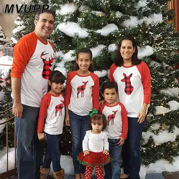 christmas family matching tshirt long sleeve deer plaid dad mom son daughter mommy and me kids clothes baby girl cotton european 
christmas family matching tshirt long sleeve deer plaid dad mom son daughter mommy and me kids clothes baby girl cotton european