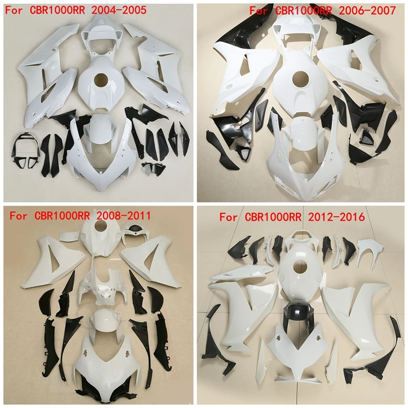 Motorcycle Unpainted Fairing Bodywork For Honda CBR1000RR 2004-2016 04-05 06-07 08-11 13-16
Motorcycle Unpainted Fairing Bodywork For Honda CBR1000RR 2004-2016 04-05 06-07 08-11 13-16
