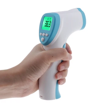 Digital Thermometer IR Infrared Baby Adult Forehead Non-contact Infrared Thermometer LCD Backlight Termometro Body Object Model
Digital Thermometer IR Infrared Baby Adult Forehead Non-contact Infrared Thermometer LCD Backlight Termometro Body Object Model