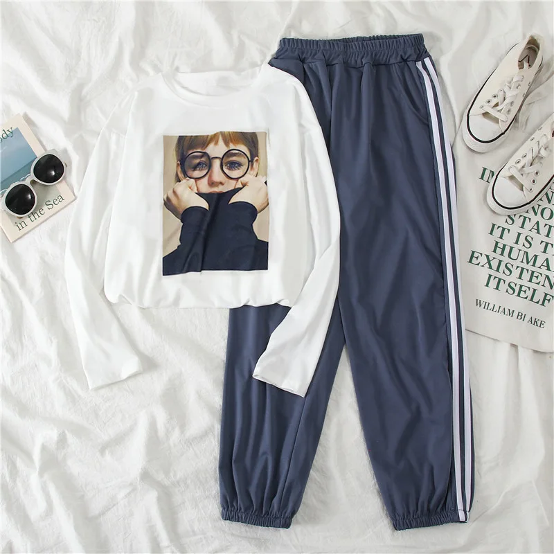 2029 # Photo Shoot Spring Self-Supply of Goods Stable Casual WOMEN'S Suit Two-Piece Set Long Sleeve WOMEN'S Ninth Pants
2029 # Photo Shoot Spring Self-Supply of Goods Stable Casual WOMEN'S Suit Two-Piece Set Long Sleeve WOMEN'S Ninth Pants