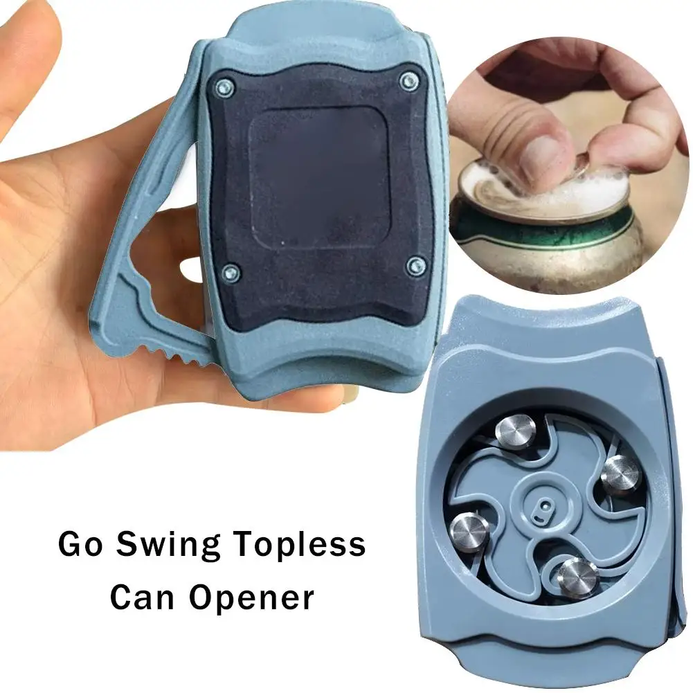 Go Swing Multifunctional Cans Wine Set Beverage Bottle Opener Safe-cutting Canner Manual Portable And Easy-to-use Can Opener
Go Swing Multifunctional Cans Wine Set Beverage Bottle Opener Safe-cutting Canner Manual Portable And Easy-to-use Can Opener