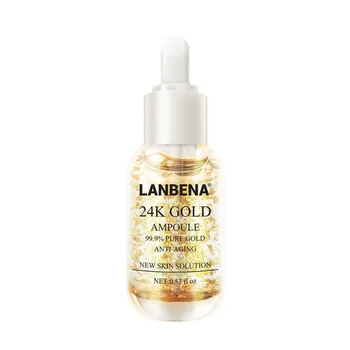 24K Gold Ampoule Serum Essence Anti Wrinkle Anti Aging Fine Lines Moisturizing Firming Face Cream Strong Recommend
24K Gold Ampoule Serum Essence Anti Wrinkle Anti Aging Fine Lines Moisturizing Firming Face Cream Strong Recommend