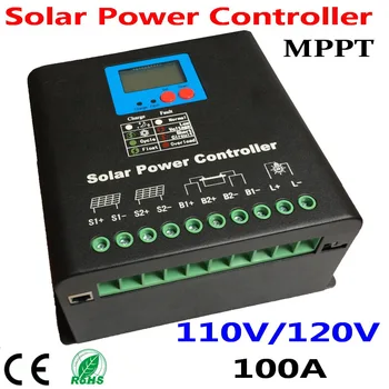 100A MPPT Solar Charge Controller,110V or120V Battery Regulator 100A for 12KW PV Panels Modules,LED&LCD Display,Dual-fan cooling
100A MPPT Solar Charge Controller,110V or120V Battery Regulator 100A for 12KW PV Panels Modules,LED&LCD Display,Dual-fan cooling