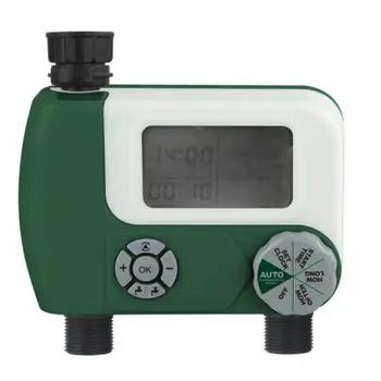 Dual Outlet Garden Watering Timer Irrigation Controller Automatic Electronic Tap
Dual Outlet Garden Watering Timer Irrigation Controller Automatic Electronic Tap