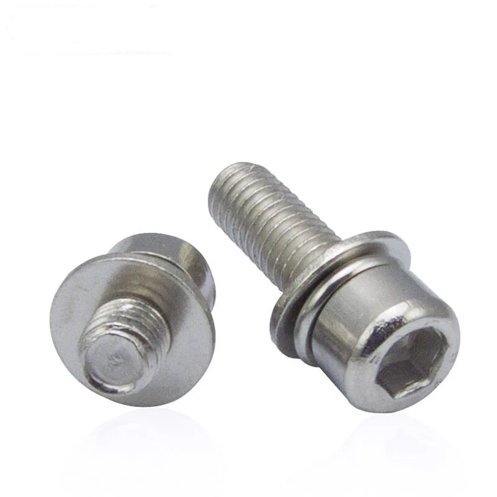M3/M4 Hexagon Socket Head Cap Screws Spring Washer Three Combination Screw vis inoxydable parafuso inox Viti DIN6900-5/DIN912
M3/M4 Hexagon Socket Head Cap Screws Spring Washer Three Combination Screw vis inoxydable parafuso inox Viti DIN6900-5/DIN912