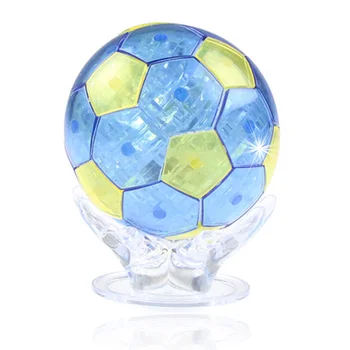 3D Crystal Puzzle Football Assembly Toy DIY Building Soccer Kid Educational Toys S7JN 
3D Crystal Puzzle Football Assembly Toy DIY Building Soccer Kid Educational Toys S7JN