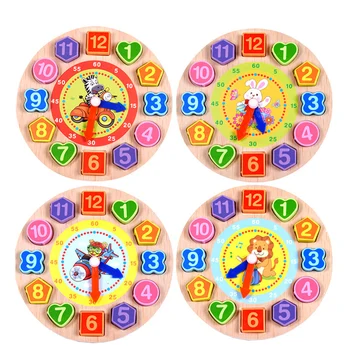Colorful DIY Assemble the Clock Baby Wooden toys alarm Clock children Cartoon Animal Model Digital String Early Education toys
Colorful DIY Assemble the Clock Baby Wooden toys alarm Clock children Cartoon Animal Model Digital String Early Education toys