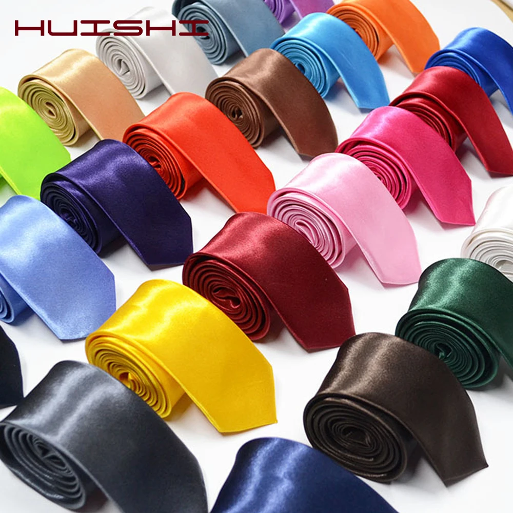 HUISHI Tie for Men Slim Tie Solid color Necktie Polyester Narrow Cravat 5cm Width 38 Colors Blue Gold Party Formal Ties Fashion
HUISHI Tie for Men Slim Tie Solid color Necktie Polyester Narrow Cravat 5cm Width 38 Colors Blue Gold Party Formal Ties Fashion