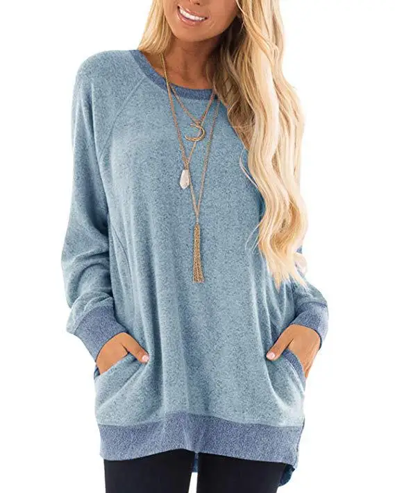 Autumn And Winter New Style O Neck Crew Neck Contrasting Color with Pockets Hoodie Long Sleeve Pullover
Autumn And Winter New Style O Neck Crew Neck Contrasting Color with Pockets Hoodie Long Sleeve Pullover