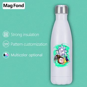 Rick Morty 500ML Stainless Steel Water Bottle Double-Wall Vacuum Flask BPA Thermos for Sport Hiking Coffee Keep Hot/Cold Bowling 
Rick Morty 500ML Stainless Steel Water Bottle Double-Wall Vacuum Flask BPA Thermos for Sport Hiking Coffee Keep Hot/Cold Bowling