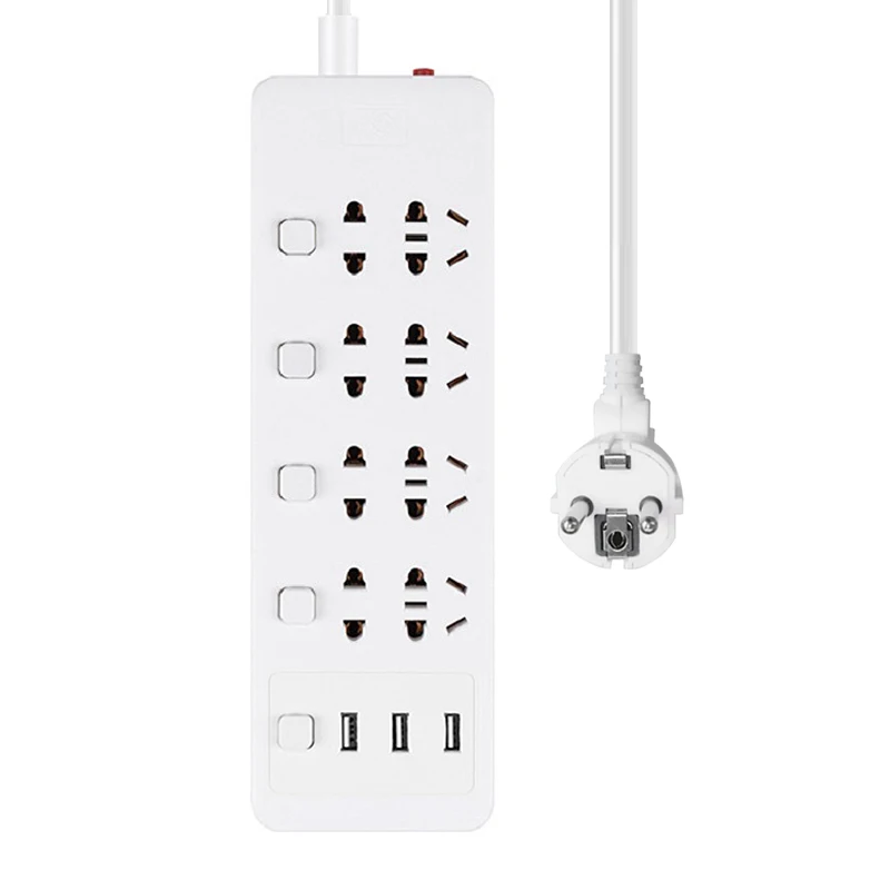 Power Strip Individual Switched AU EU UK US 1.8M Extension Cord Cable Socket Overload protection Anti surge Australian
Power Strip Individual Switched AU EU UK US 1.8M Extension Cord Cable Socket Overload protection Anti surge Australian