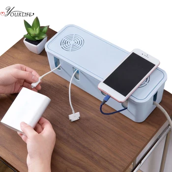 OYOURLIFE Multi-function Power Cable Storage Box Power Cord Socket Safety Protect Case Family Office Desktop Cable Organizador
OYOURLIFE Multi-function Power Cable Storage Box Power Cord Socket Safety Protect Case Family Office Desktop Cable Organizador