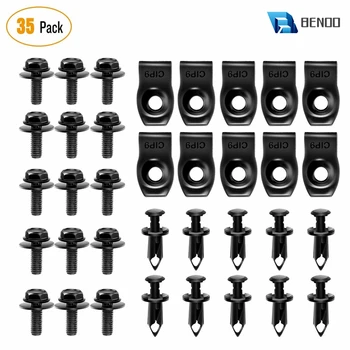 BENOO 35PCS Engine Under Cover Splash Shield Guard Body Bolts Retainer Fastener Rivet Clips For Infiniti G35 G37 FX35 Nissan 370
BENOO 35PCS Engine Under Cover Splash Shield Guard Body Bolts Retainer Fastener Rivet Clips For Infiniti G35 G37 FX35 Nissan 370