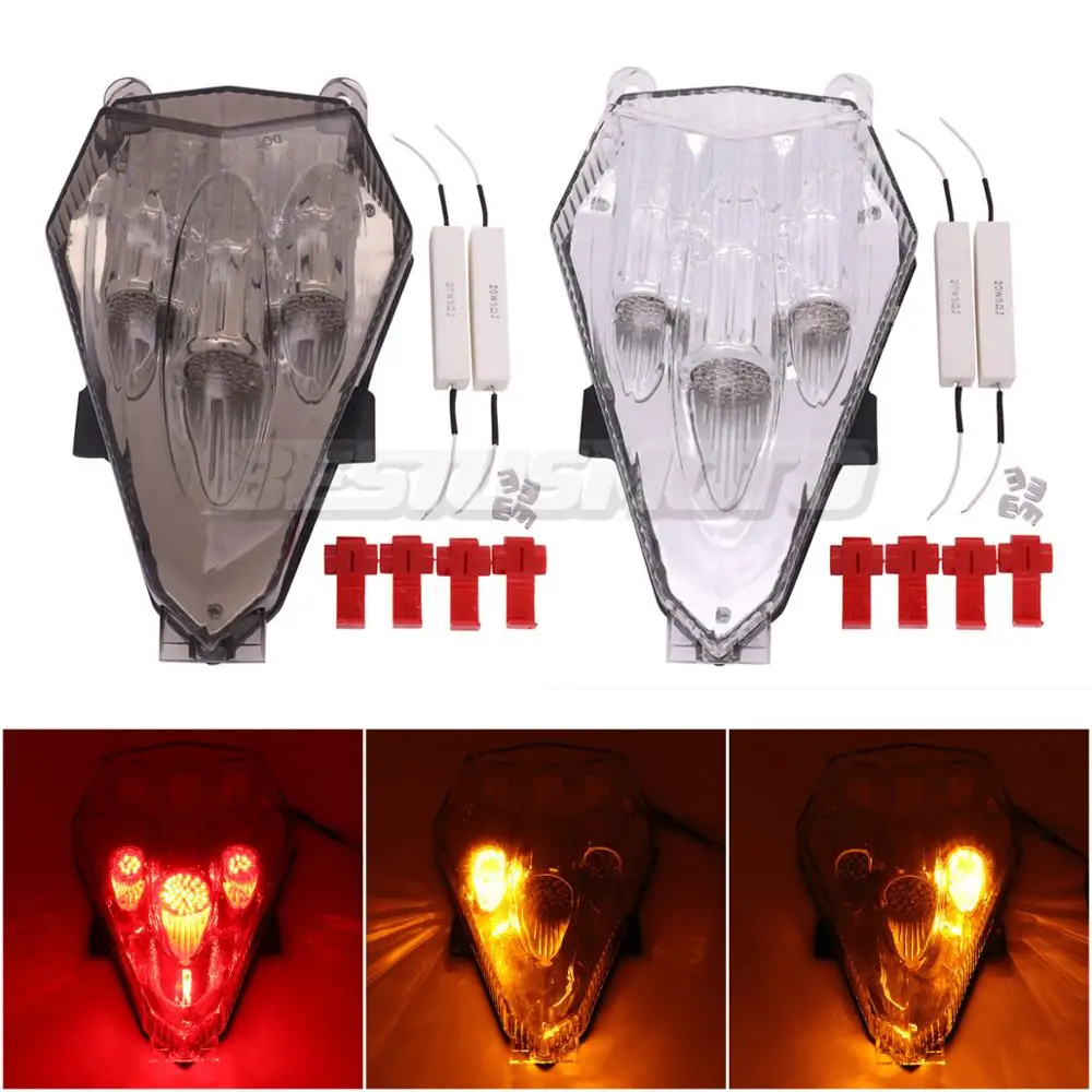 Motorcycle Tail Light Brake Turn Signals Integrated LED Light For Yamaha YZF-R6 2008 2009 2010 2011 2012 2013 2014 2015 2016
Motorcycle Tail Light Brake Turn Signals Integrated LED Light For Yamaha YZF-R6 2008 2009 2010 2011 2012 2013 2014 2015 2016