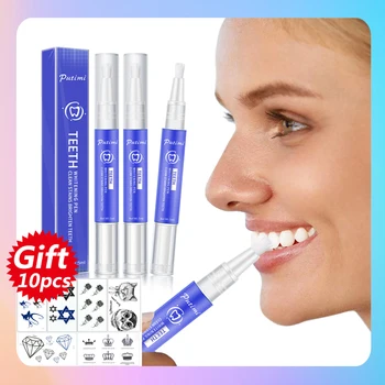 Teeth Whitening Gel Pen Remove Plaque Stains Yellow Teeth Whitening Pen Oral Care Tooth Cleaning Serum Whitener Pen Dental Tools
Teeth Whitening Gel Pen Remove Plaque Stains Yellow Teeth Whitening Pen Oral Care Tooth Cleaning Serum Whitener Pen Dental Tools