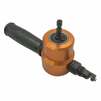 Metal Slicer Cutter Fitting Electric Power Cutting Machine Tool Accessories Double Head Sheet Metal Drilling Attachment Nibbler
Metal Slicer Cutter Fitting Electric Power Cutting Machine Tool Accessories Double Head Sheet Metal Drilling Attachment Nibbler
