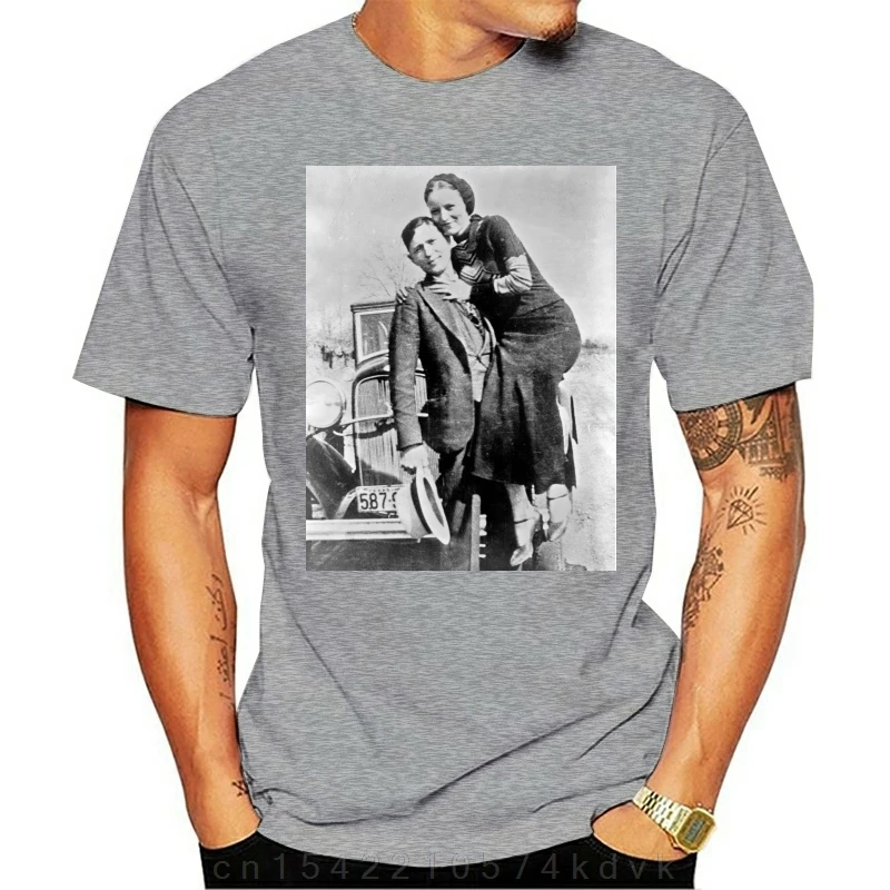 

Men Tshirt Bonnie And Clyde T Shirt Women T-Shirt Tees Top