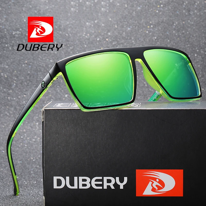 DUBERY 2020 квадратные поляризационные солнцезащитные очки для женщин и мужчин