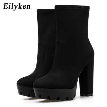 Eilyken Plus 35-42 Women Platform High Heels Ankle Boot Female Shoes Ladies Round Toe Zipper Black Boots Shoes
Eilyken Plus 35-42 Women Platform High Heels Ankle Boot Female Shoes Ladies Round Toe Zipper Black Boots Shoes