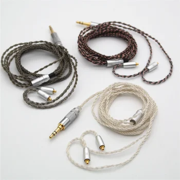 MMCX headphone cord 8 share single crystal copper silver plated MMCX wire SE846 SE535 SE215 SE425 UE900 1pcs
MMCX headphone cord 8 share single crystal copper silver plated MMCX wire SE846 SE535 SE215 SE425 UE900 1pcs