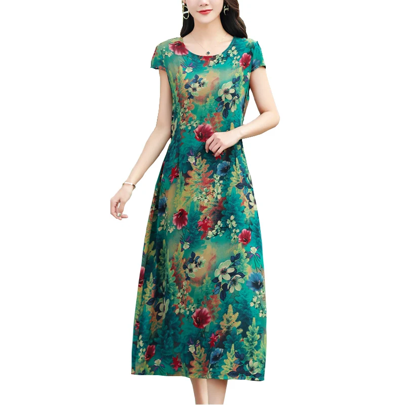 New 2020 Women Summer Dresses Vintage Dress Beach Dress Tops Vestido Party Dress Print Casual Short O-neck Straight Natural
New 2020 Women Summer Dresses Vintage Dress Beach Dress Tops Vestido Party Dress Print Casual Short O-neck Straight Natural