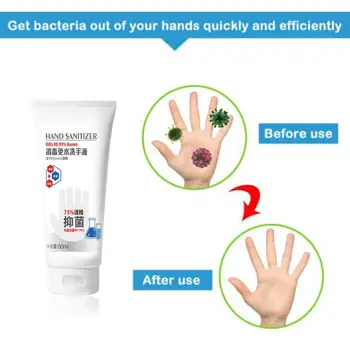 60ml Travel Portable Mini Hand Sanitizer Anti-Bacteria Moisturizing Hand Gel E65D
60ml Travel Portable Mini Hand Sanitizer Anti-Bacteria Moisturizing Hand Gel E65D