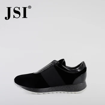 JSI Women Flats Bling Kid Suede Elastic Band New Casual Shoes Spring Autumn Solid Pointed Toe Chunky Platform Women Flats JC295
JSI Women Flats Bling Kid Suede Elastic Band New Casual Shoes Spring Autumn Solid Pointed Toe Chunky Platform Women Flats JC295