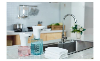 Hand Washing 450ml Automatic Touchless Induction Foam Infrared Sensor Kitchen Bathroom Tools Intelligent Liquid Soap Dispenser
Hand Washing 450ml Automatic Touchless Induction Foam Infrared Sensor Kitchen Bathroom Tools Intelligent Liquid Soap Dispenser