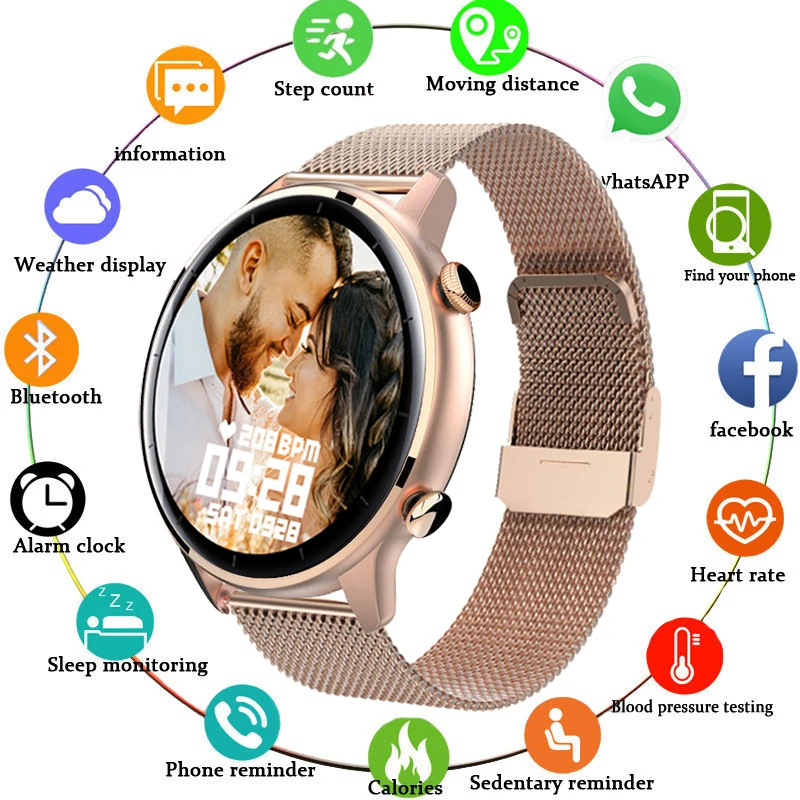 2022 New Woman Smart Watch With Make Calls Men Women Smartwatch Blood Pressure Sports Fitness Tracke For Android Samsung Apple
2022 New Woman Smart Watch With Make Calls Men Women Smartwatch Blood Pressure Sports Fitness Tracke For Android Samsung Apple