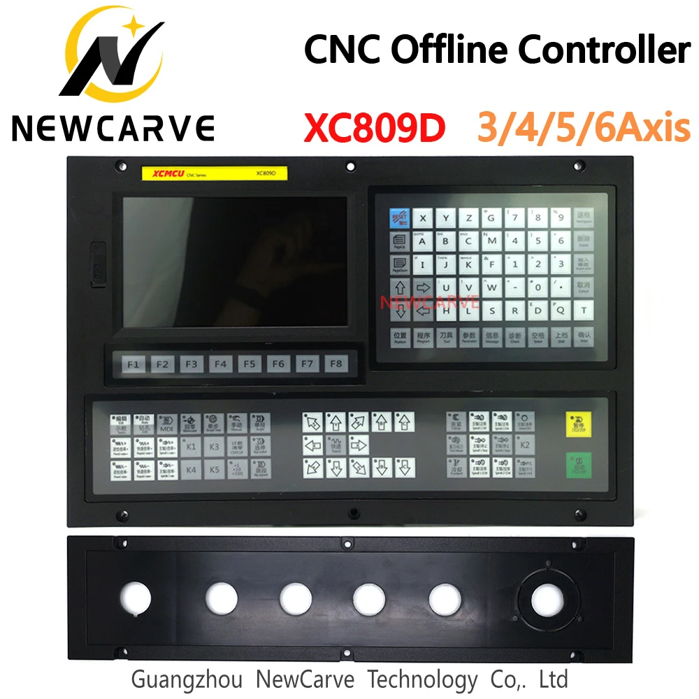 XC809D 3~6 Axis USB CNC Control System Controller Support FANUC G-code Offline Milling Boring Tapping Drilling Feeding NEWCARVE
XC809D 3~6 Axis USB CNC Control System Controller Support FANUC G-code Offline Milling Boring Tapping Drilling Feeding NEWCARVE