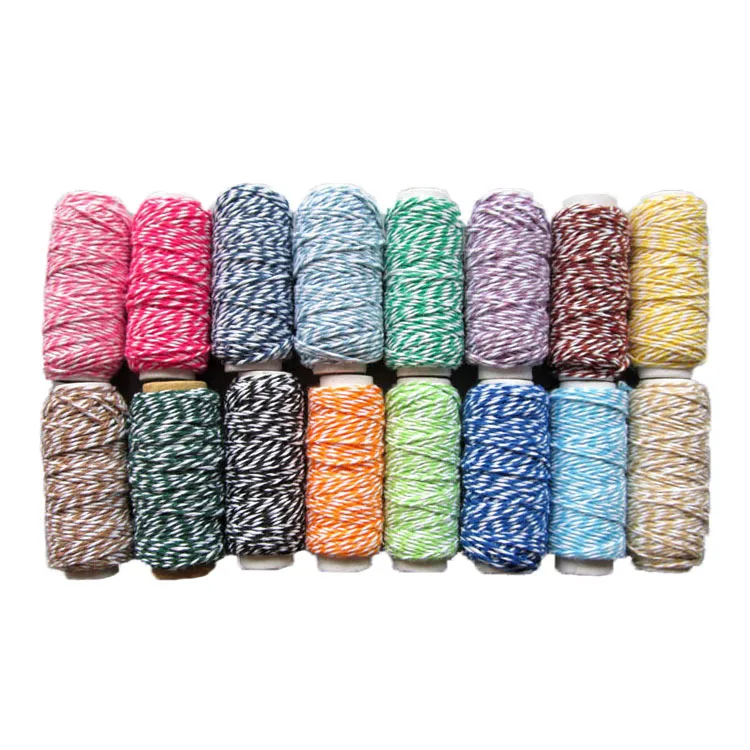 50PCS 2mmx20m Cotton Cord Soft Twisted Cotton Rope Cord Craft Macrame String DIY Handmade Tying Thread Macrame Cord Rope
50PCS 2mmx20m Cotton Cord Soft Twisted Cotton Rope Cord Craft Macrame String DIY Handmade Tying Thread Macrame Cord Rope