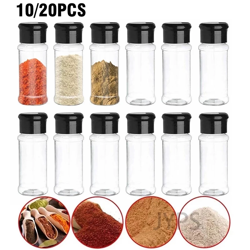 5/10/15/20PC Jars for spices Salt and Pepper Shakers Seasoning Jar spice organizer Plastic Barbecue Condiment Kitchen Sugar Bowl
5/10/15/20PC Jars for spices Salt and Pepper Shakers Seasoning Jar spice organizer Plastic Barbecue Condiment Kitchen Sugar Bowl