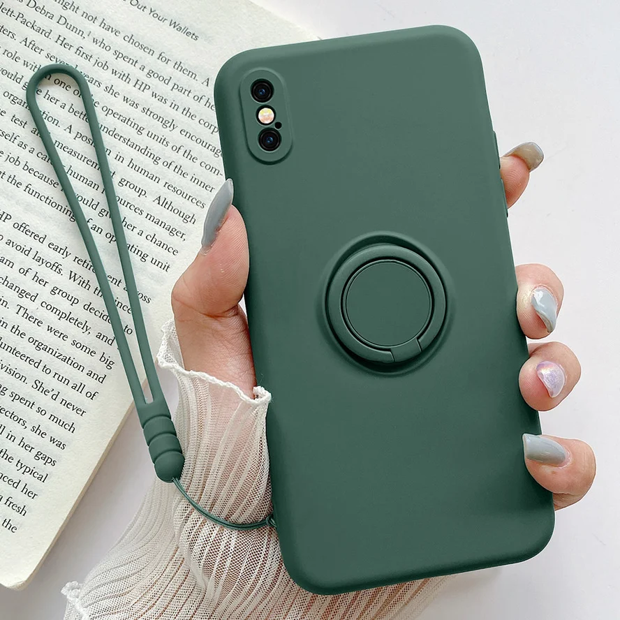Strap Rope Cord Liquid Soft Silicone Case for IPhone 12 11 Pro Max X XR XS 7 8 Plus 6 SE 2020 Stand Ring Holder Cover Coque Capa
Strap Rope Cord Liquid Soft Silicone Case for IPhone 12 11 Pro Max X XR XS 7 8 Plus 6 SE 2020 Stand Ring Holder Cover Coque Capa